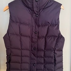 LL Bean Puffer Vest 80% down filled NWOT size SM